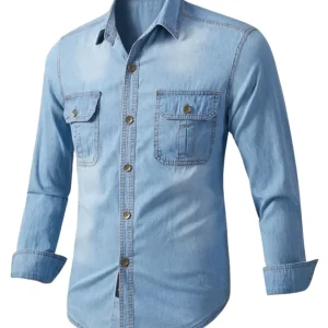 Camisa vaquera elegante