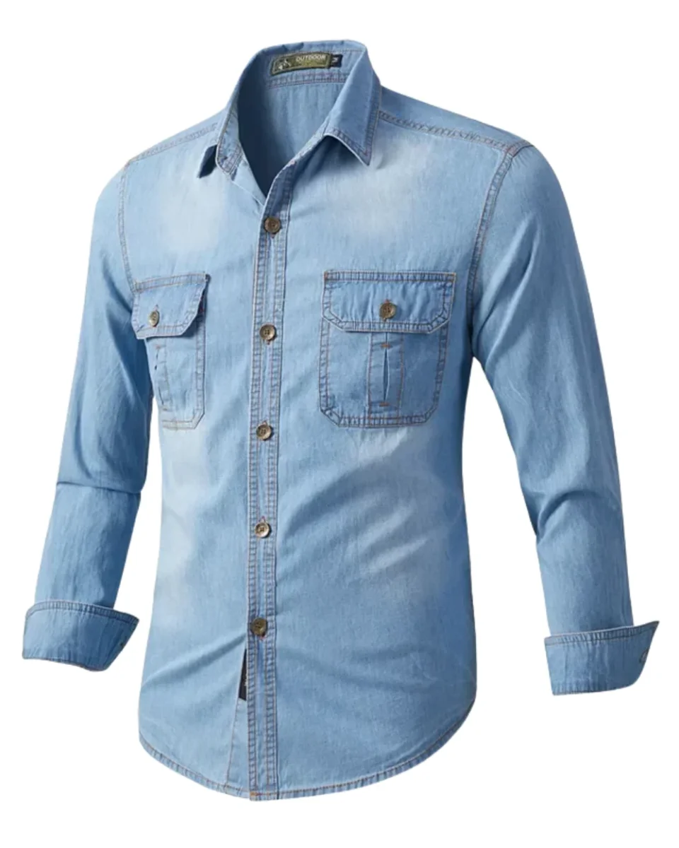 Camisa vaquera elegante