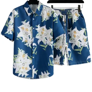 Elegante conjunto de playa para el verano