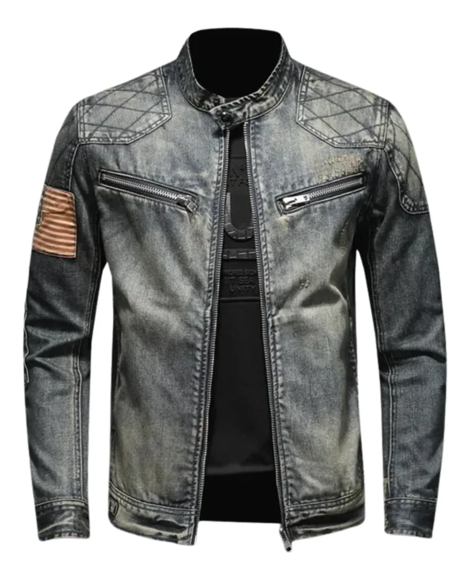 Chaqueta vaquera retro