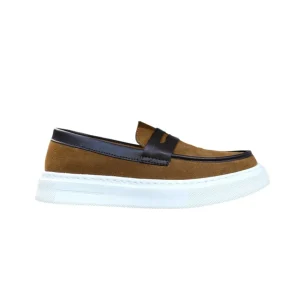Zapatos sin cordones de ante