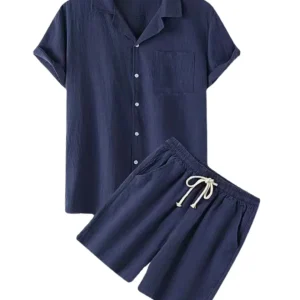 Elegante conjunto de algodón