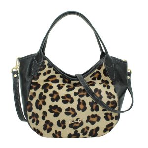 Bolso con Asas de Mano Animal Print