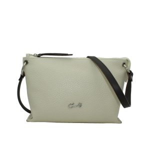 Bolso Bandolera en Piel Burbuja Combinado
