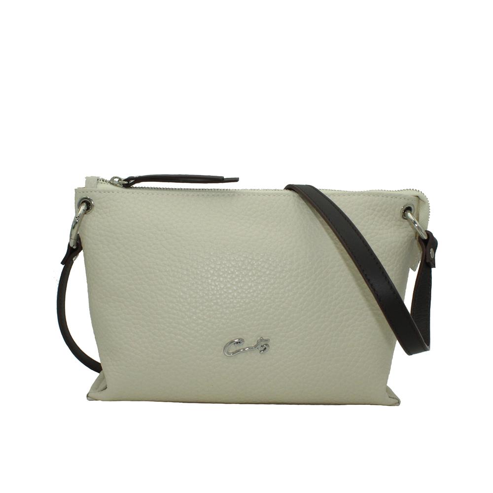 Bolso Bandolera en Piel Burbuja Combinado