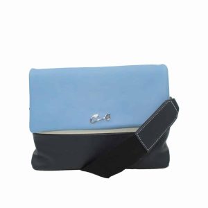 Bolso de Bandolera con Solapa y Tricolor