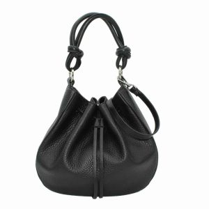 Bolso Bombonera en Piel Granulada