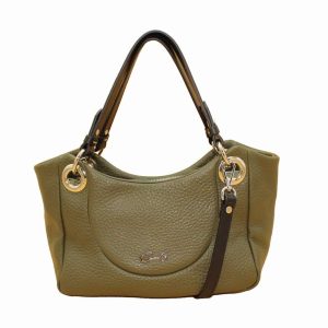 Bolso Bowling en Piel Granulada