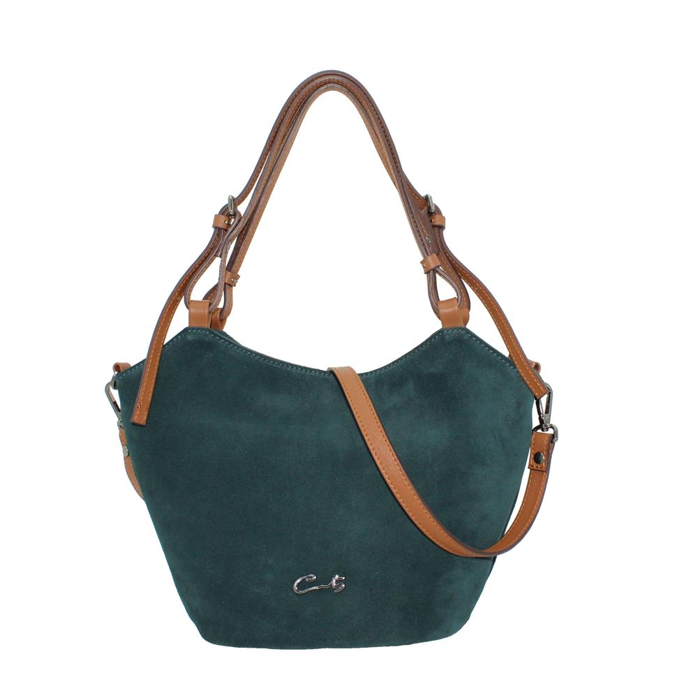 Bolso tipo Cesta en Afelpado