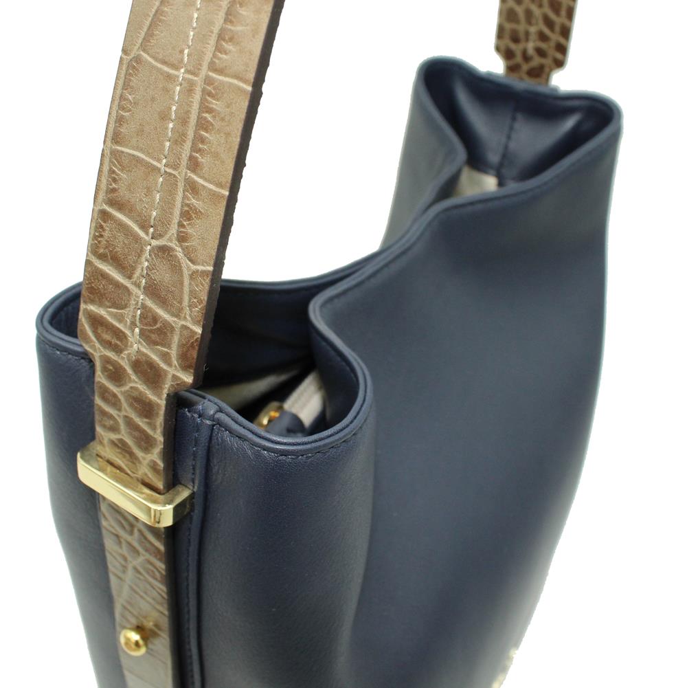 Bolso Hobo con Asa Combinada Grabado Coco - Imagen 3