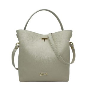 Bolso de Mano con forma de Cubo