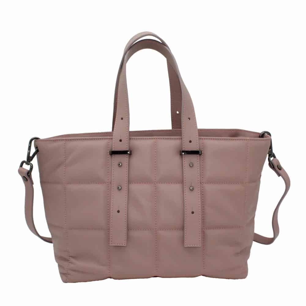 Bolso de Piel con Detalle de Costuras - Imagen 2
