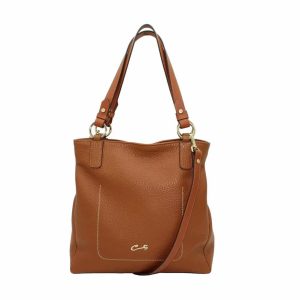 Bolso Shopping en Piel Granulada