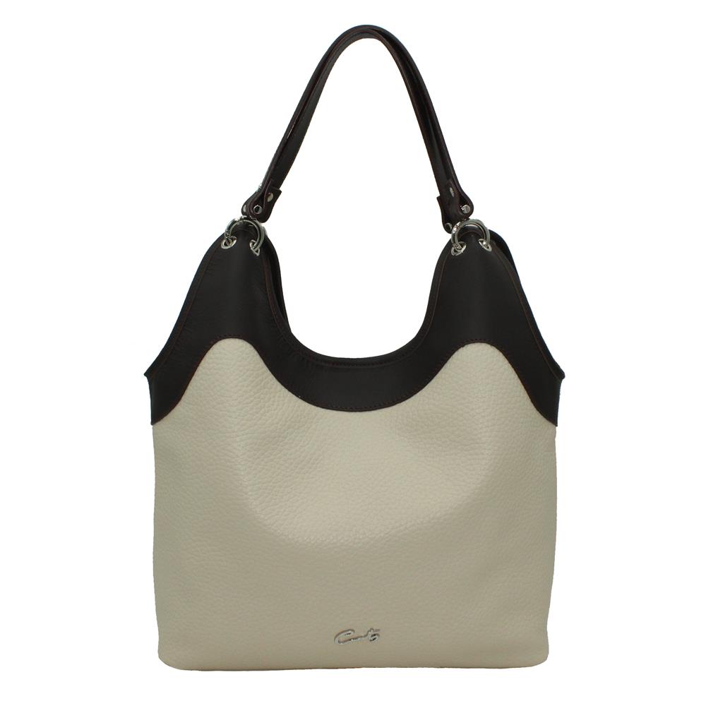 Bolso Tote en Piel Burbuja Combinado - Imagen 2