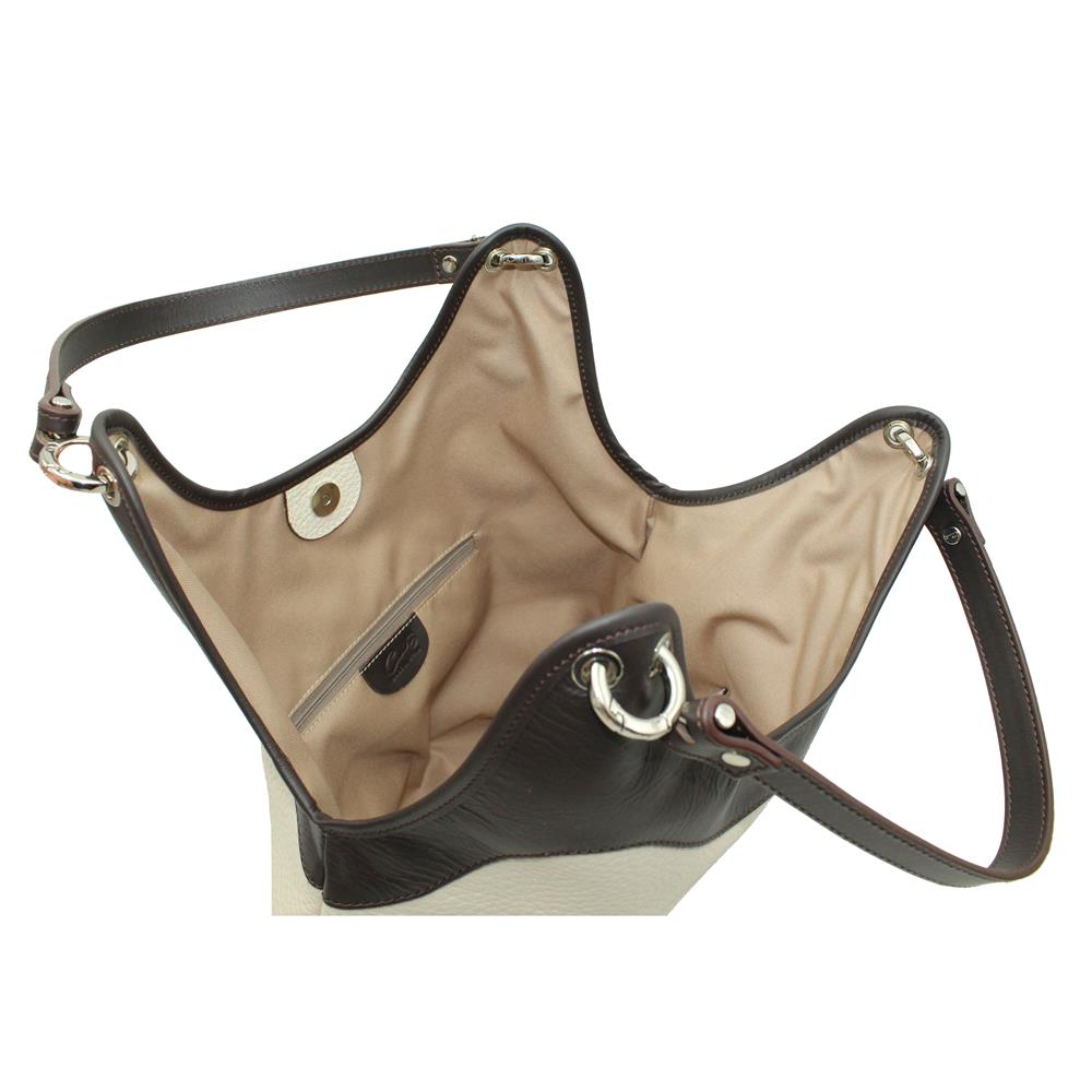 Bolso Tote en Piel Burbuja Combinado - Imagen 5