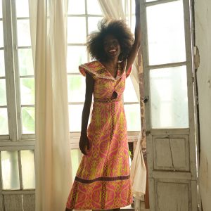 Vestido Ikat