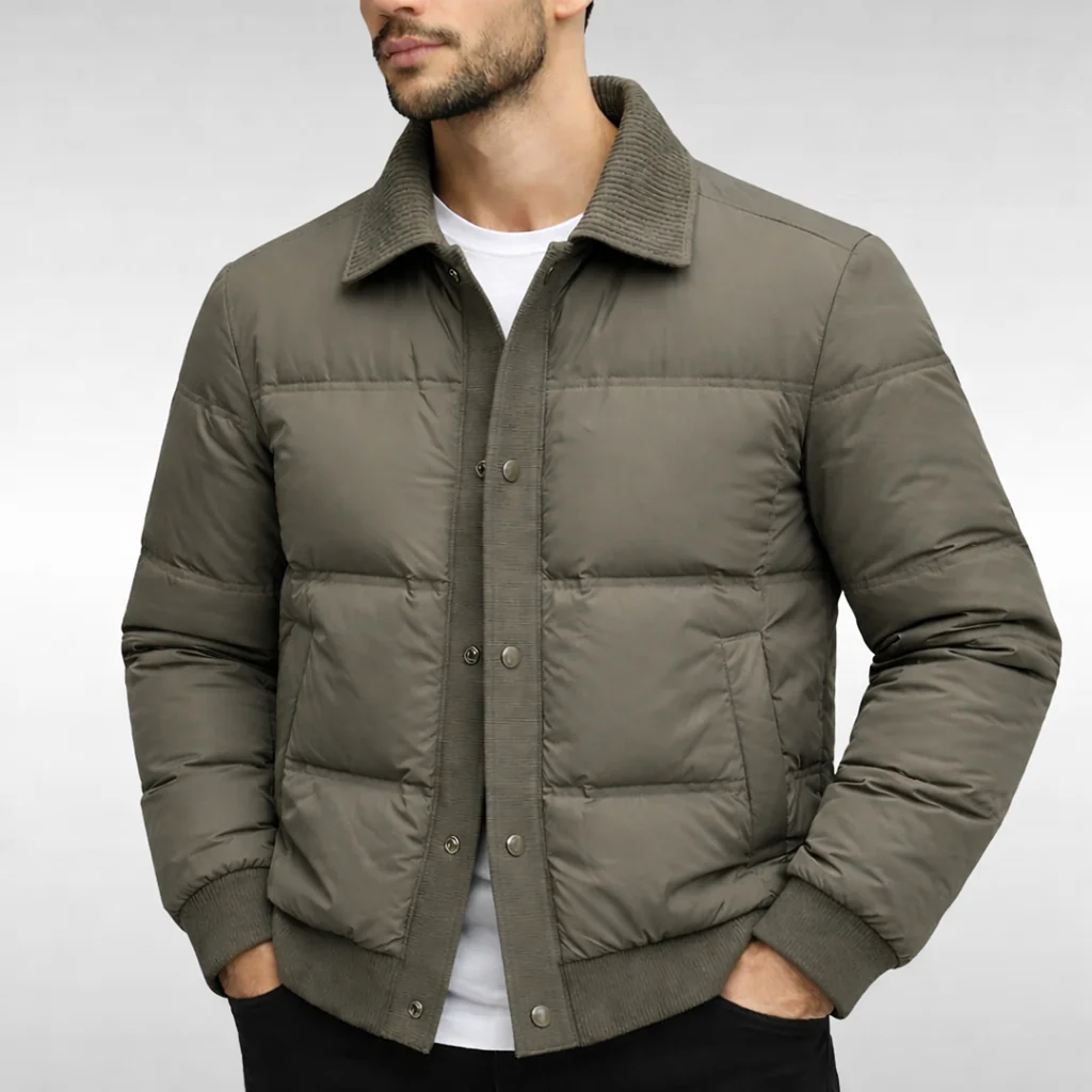 Elegante chaqueta acolchada - Imagen 7