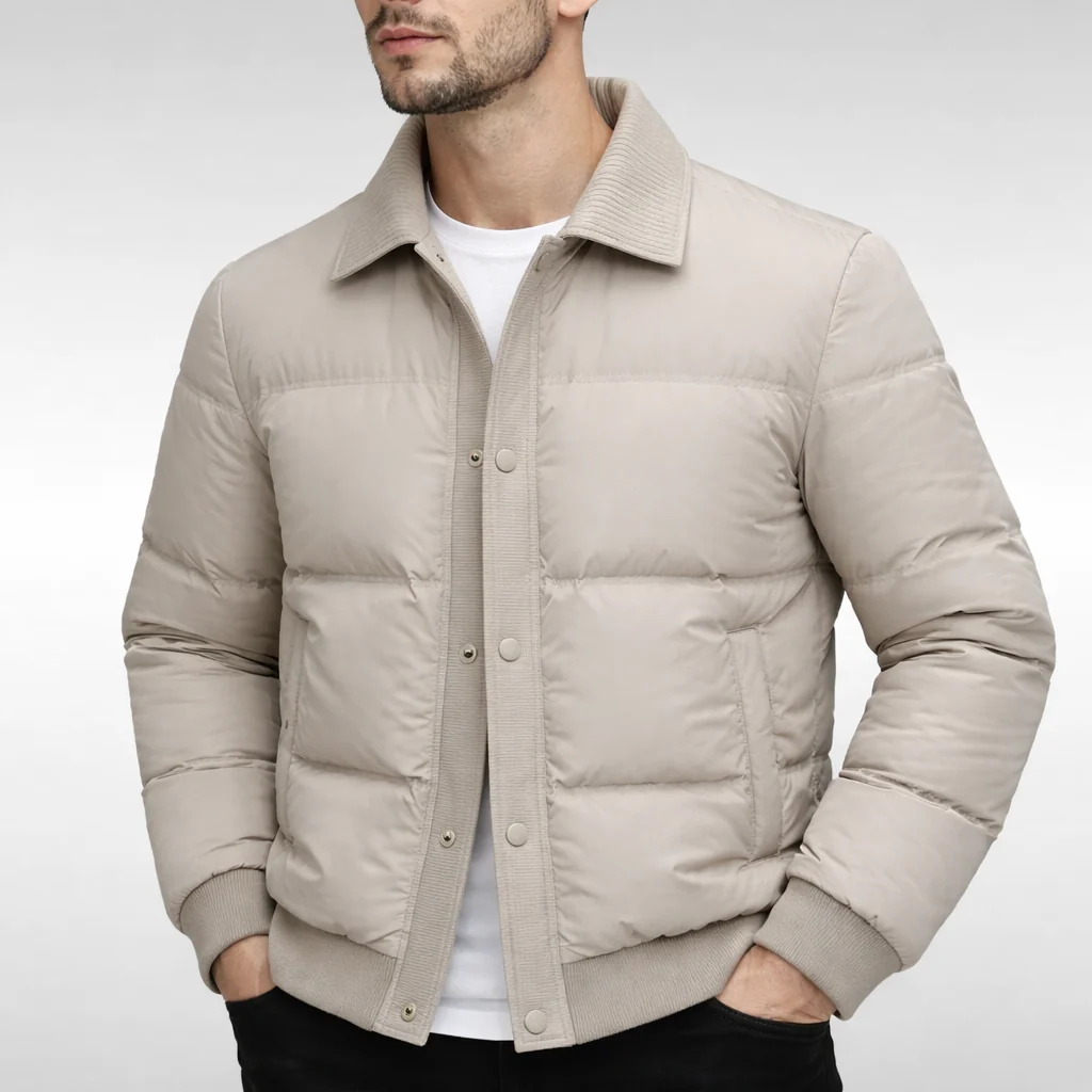 Elegante chaqueta acolchada - Imagen 6