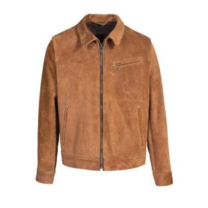 Chaqueta vaquera clásica de ante