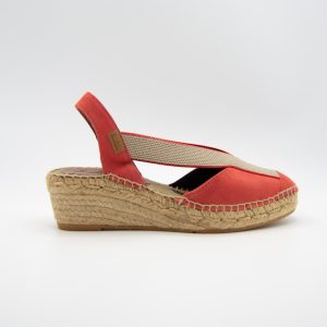 Zapatilla esparto gomas empeine