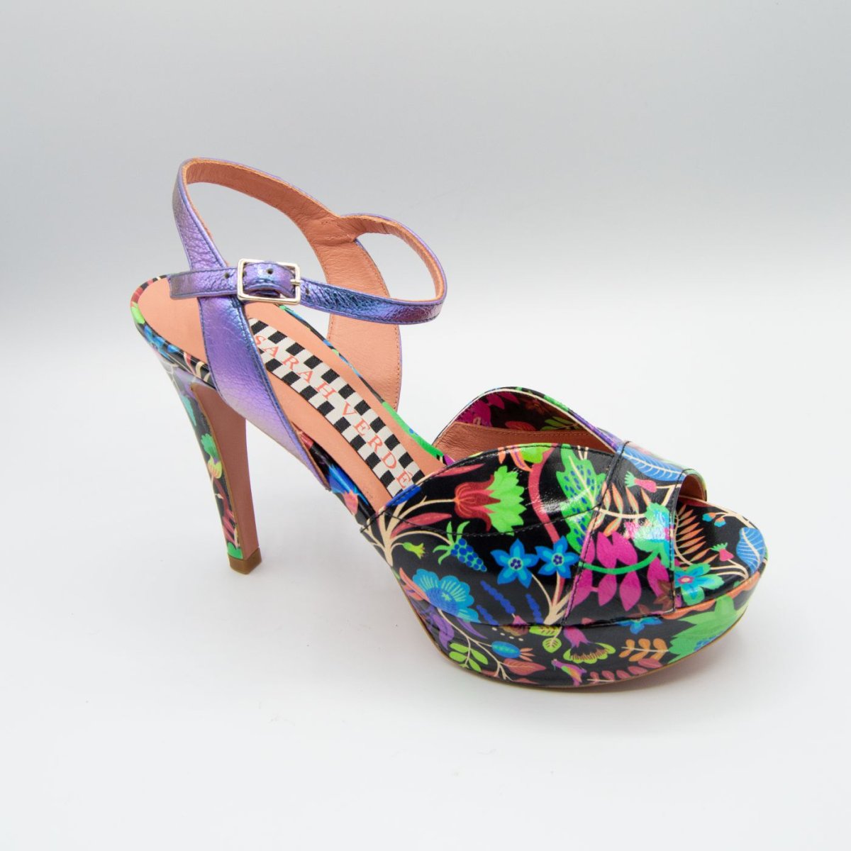 Sandalia estampada SARA VERDEL - Imagen 3