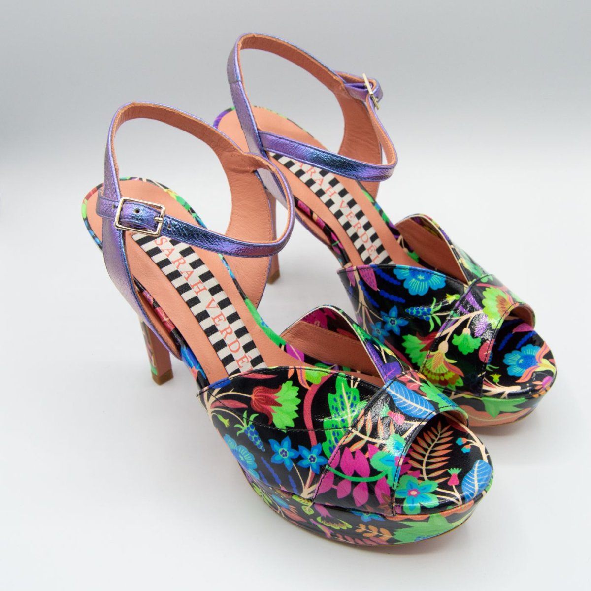 Sandalia estampada SARA VERDEL - Imagen 5