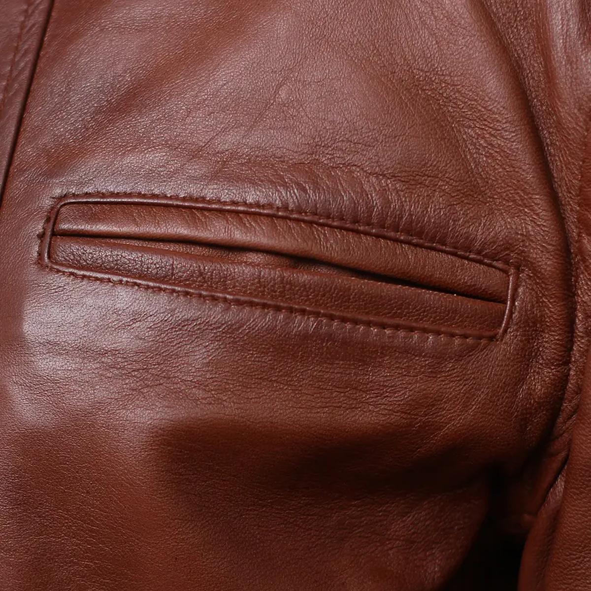 Gabardina de cuero auténtico para hombre Tom Hardy Bane - Imagen 5