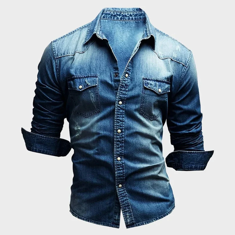 Camisa vaquera elegante - Imagen 6