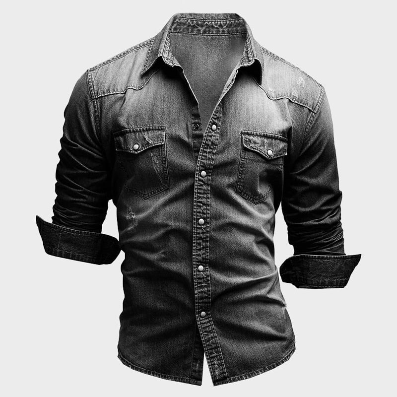 Camisa vaquera elegante - Imagen 8