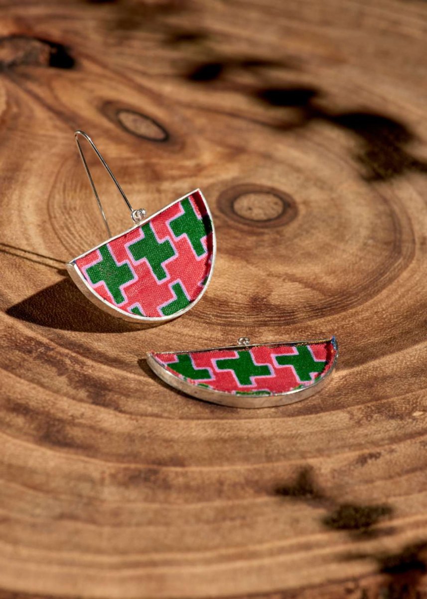 Pendientes diseño plata de ley BABA - Imagen 3