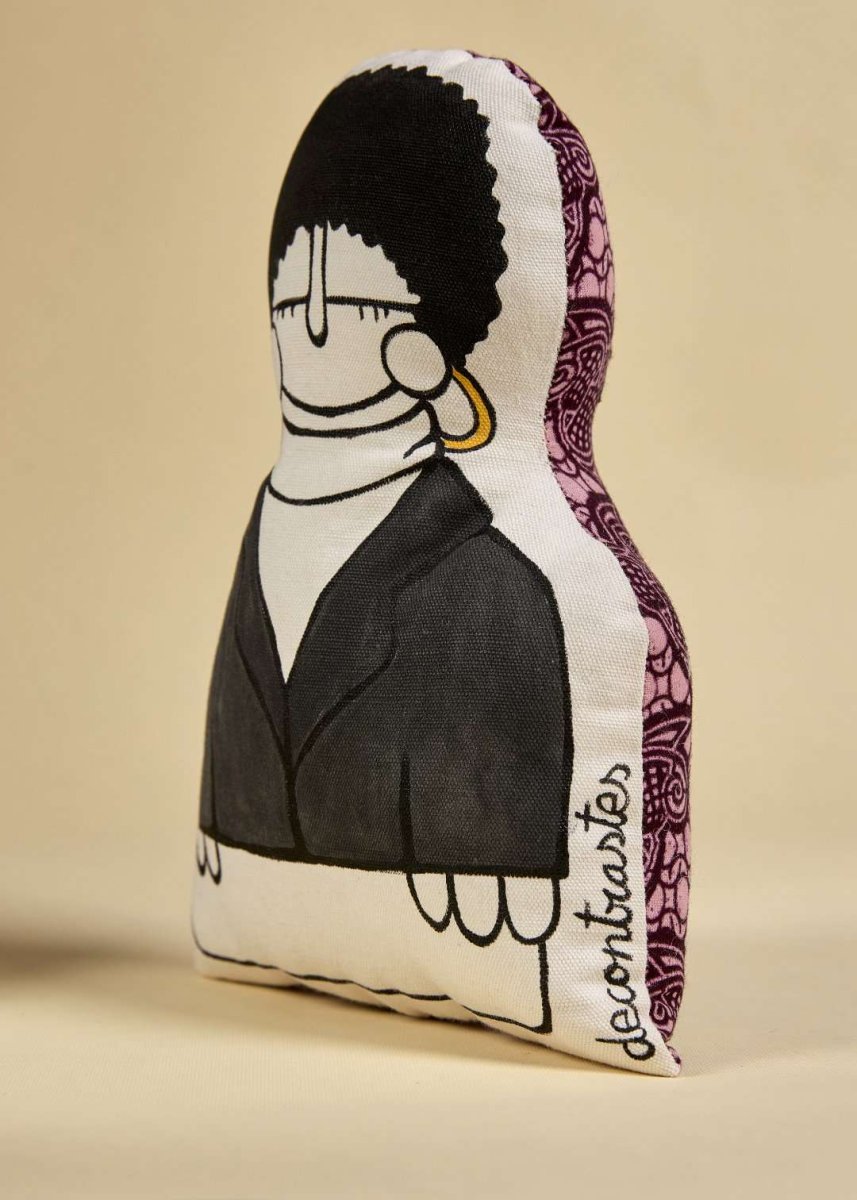 Muñeca Decorativa Femitraste ANGELA DAVIS - Imagen 3