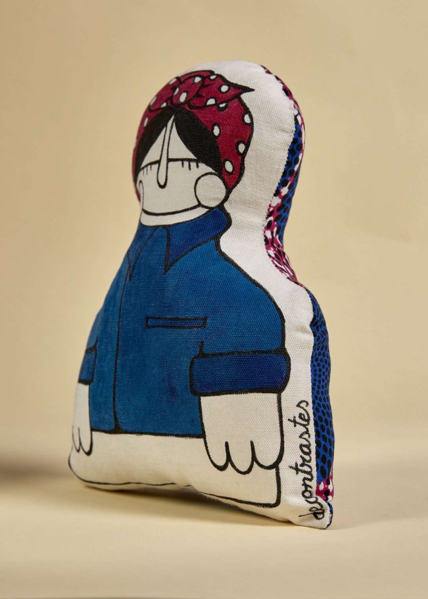 Muñeca Decorativa Femitraste WORKING CLASS - Imagen 4