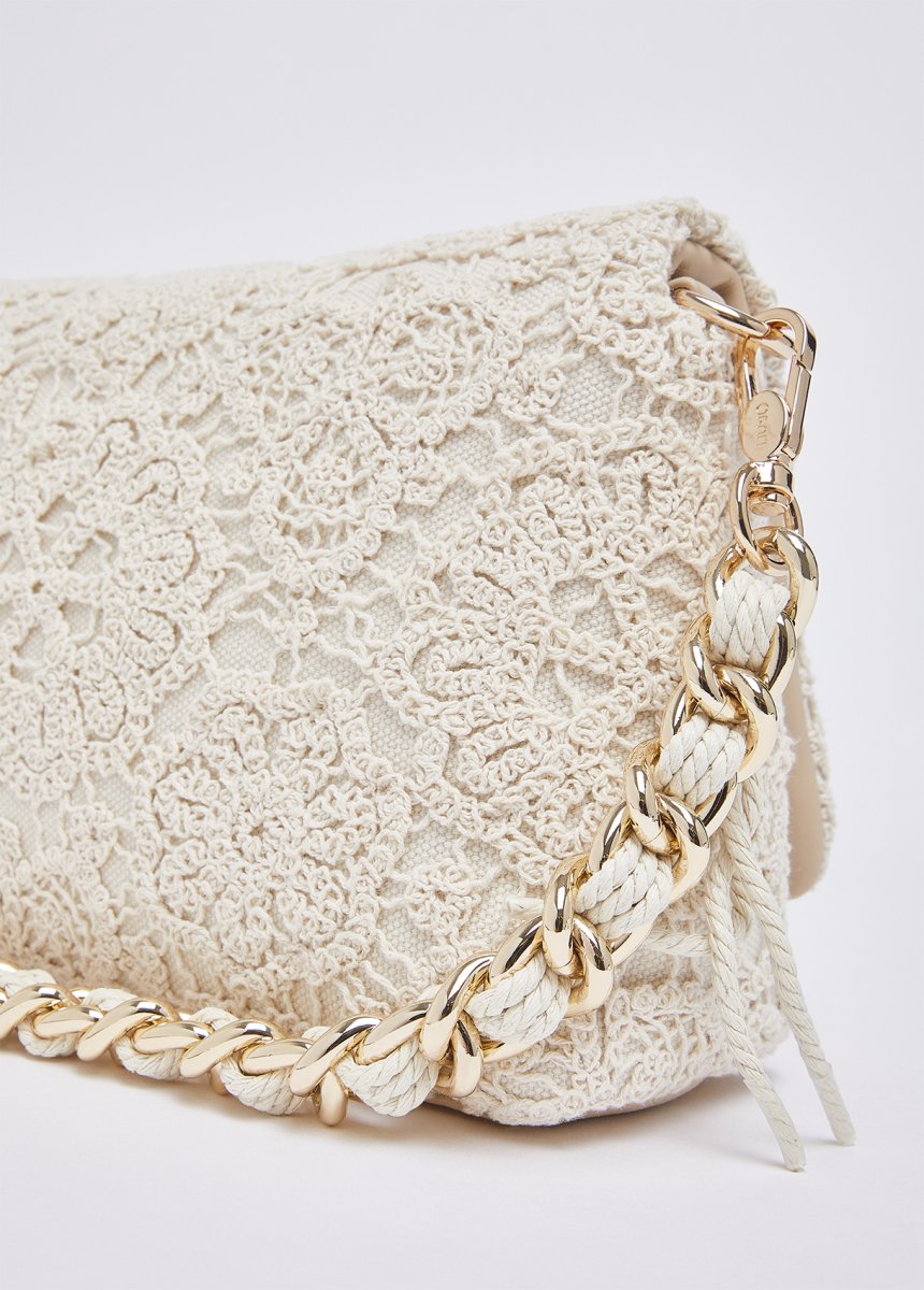 Bolso mediano LaPuffy de crochet LIUJO - Imagen 6