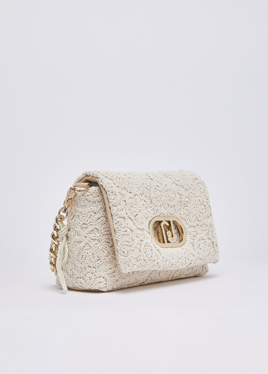 Bolso mediano LaPuffy de crochet LIUJO - Imagen 3