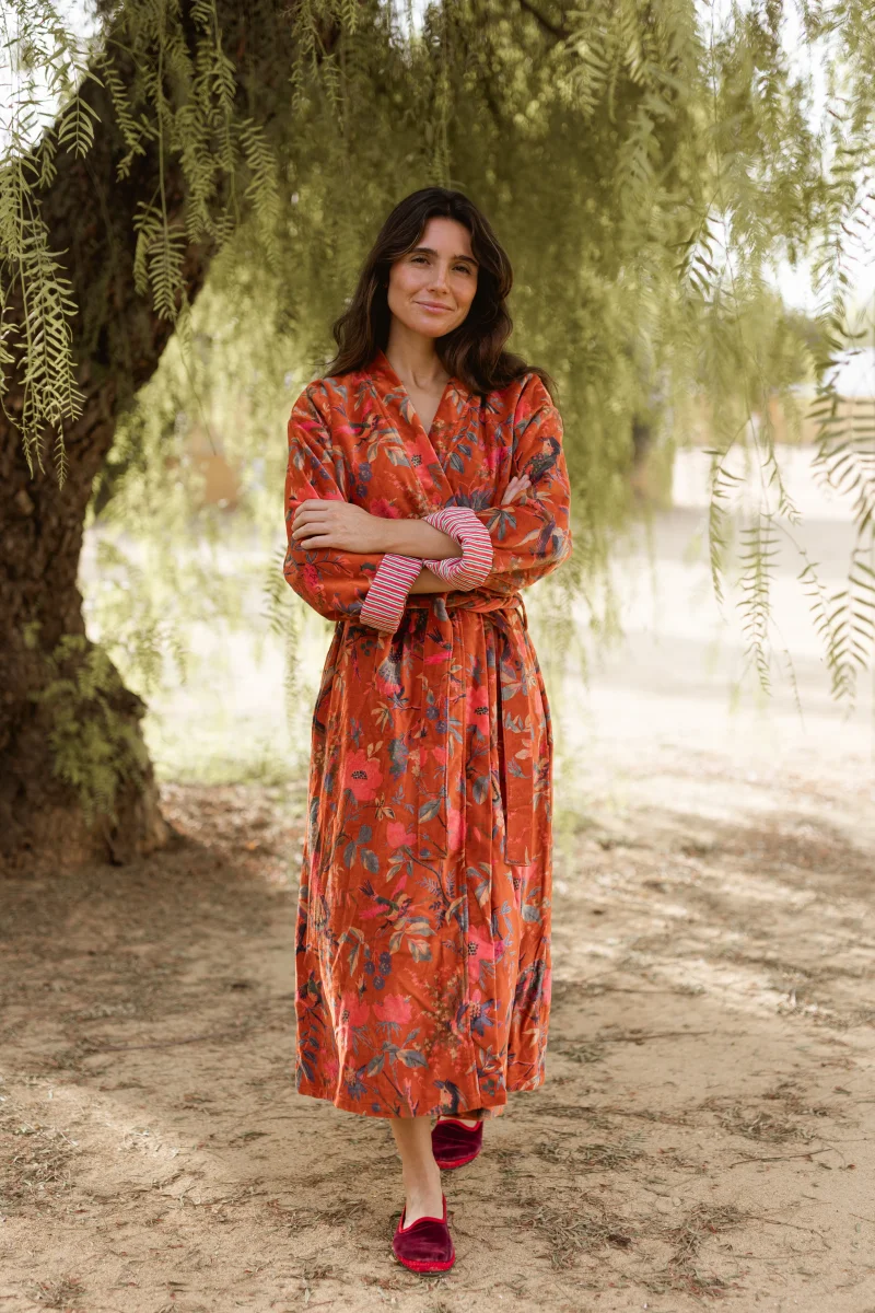 KIMONO TERCIOPELO CALDERA - Imagen 2