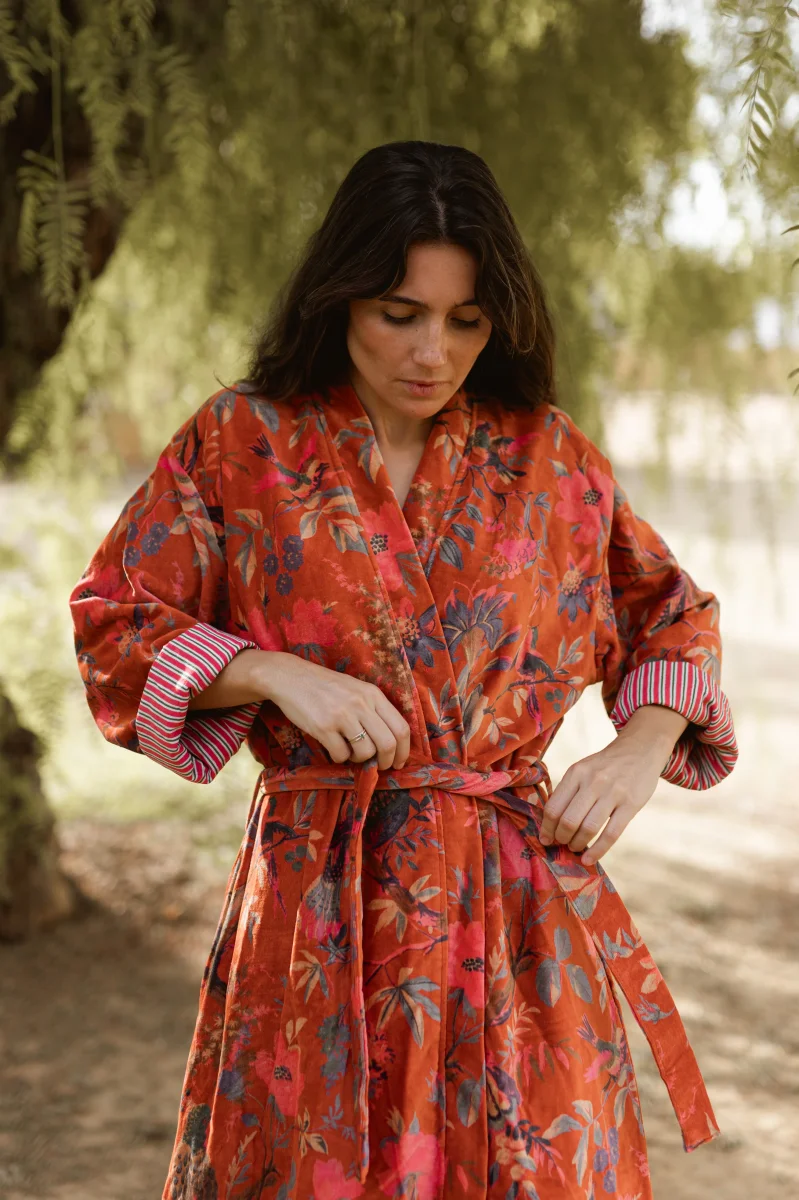 KIMONO TERCIOPELO CALDERA - Imagen 4