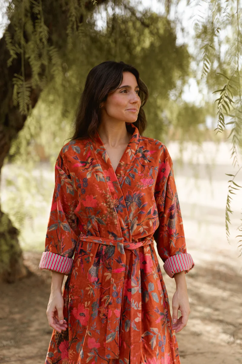 KIMONO TERCIOPELO CALDERA - Imagen 3