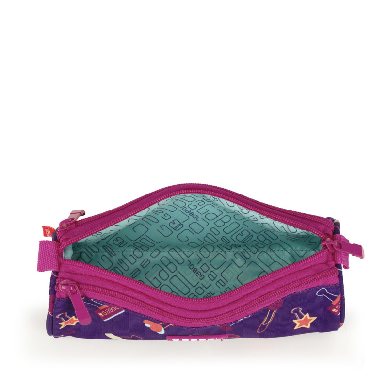 Estuche escolar triple Gabol Diary 232809 - Imagen 3