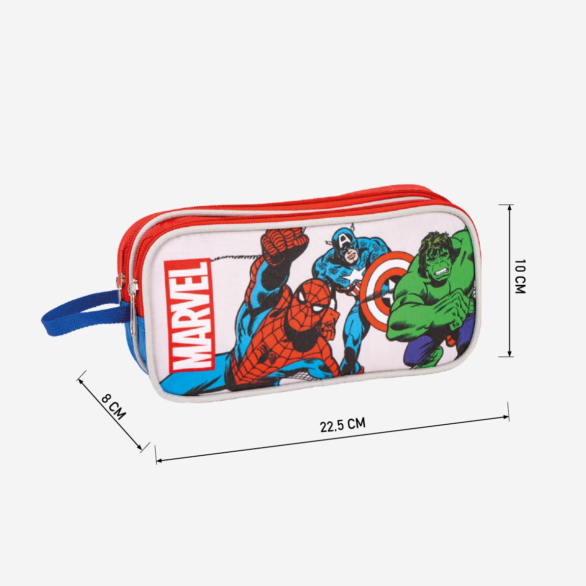 Estuche Portatodo 2 Compartimentos Avengers 578 - Imagen 3