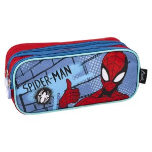 Estuche Portatodo 2 Compartimentos Spiderman 580