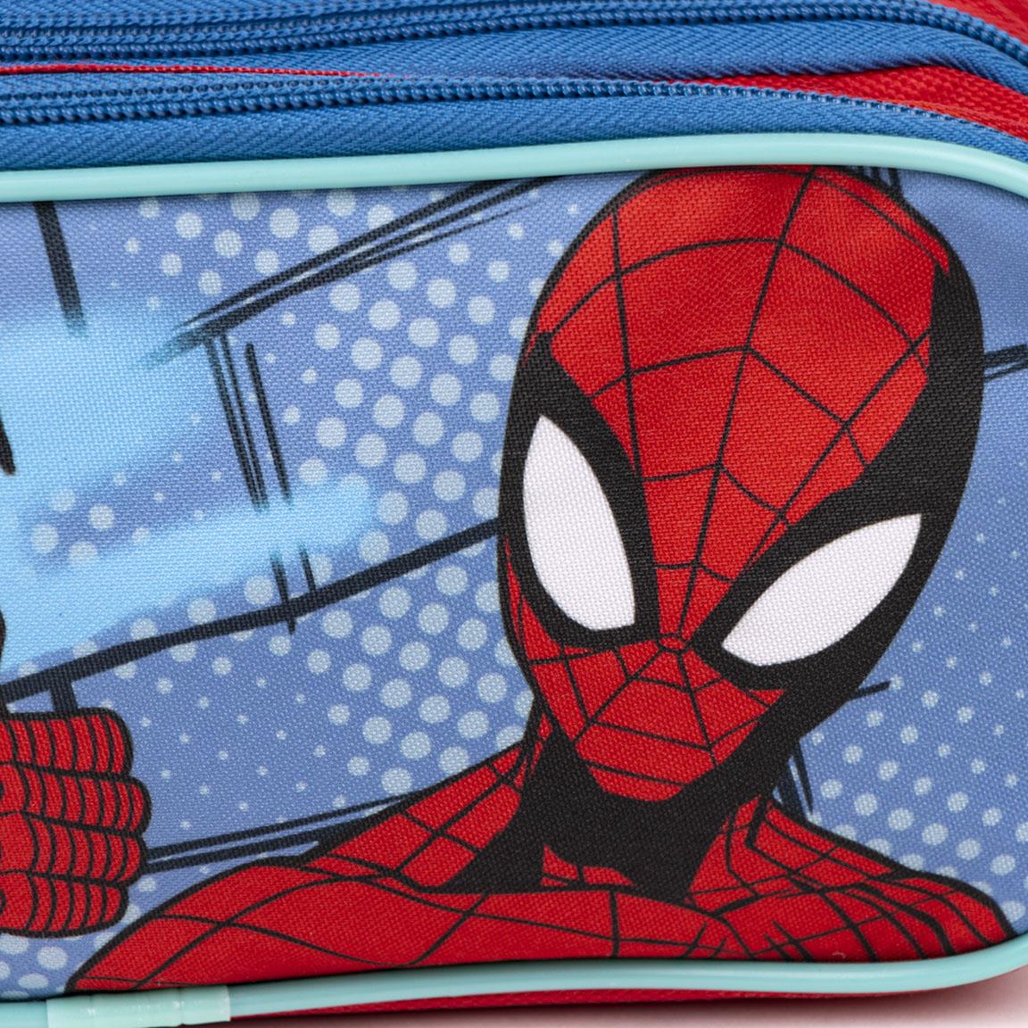 Estuche Portatodo 2 Compartimentos Spiderman 580 - Imagen 4