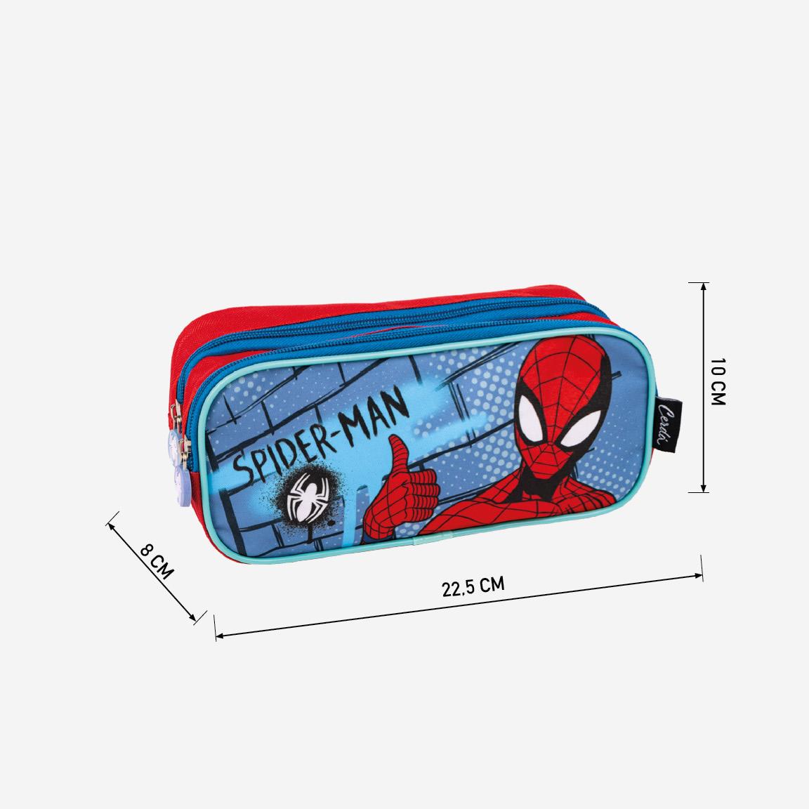Estuche Portatodo 2 Compartimentos Spiderman 580 - Imagen 5