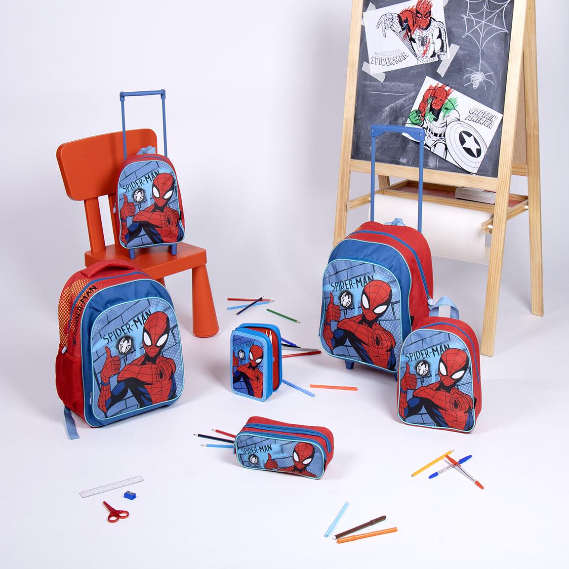 Estuche Portatodo 2 Compartimentos Spiderman 580 - Imagen 6