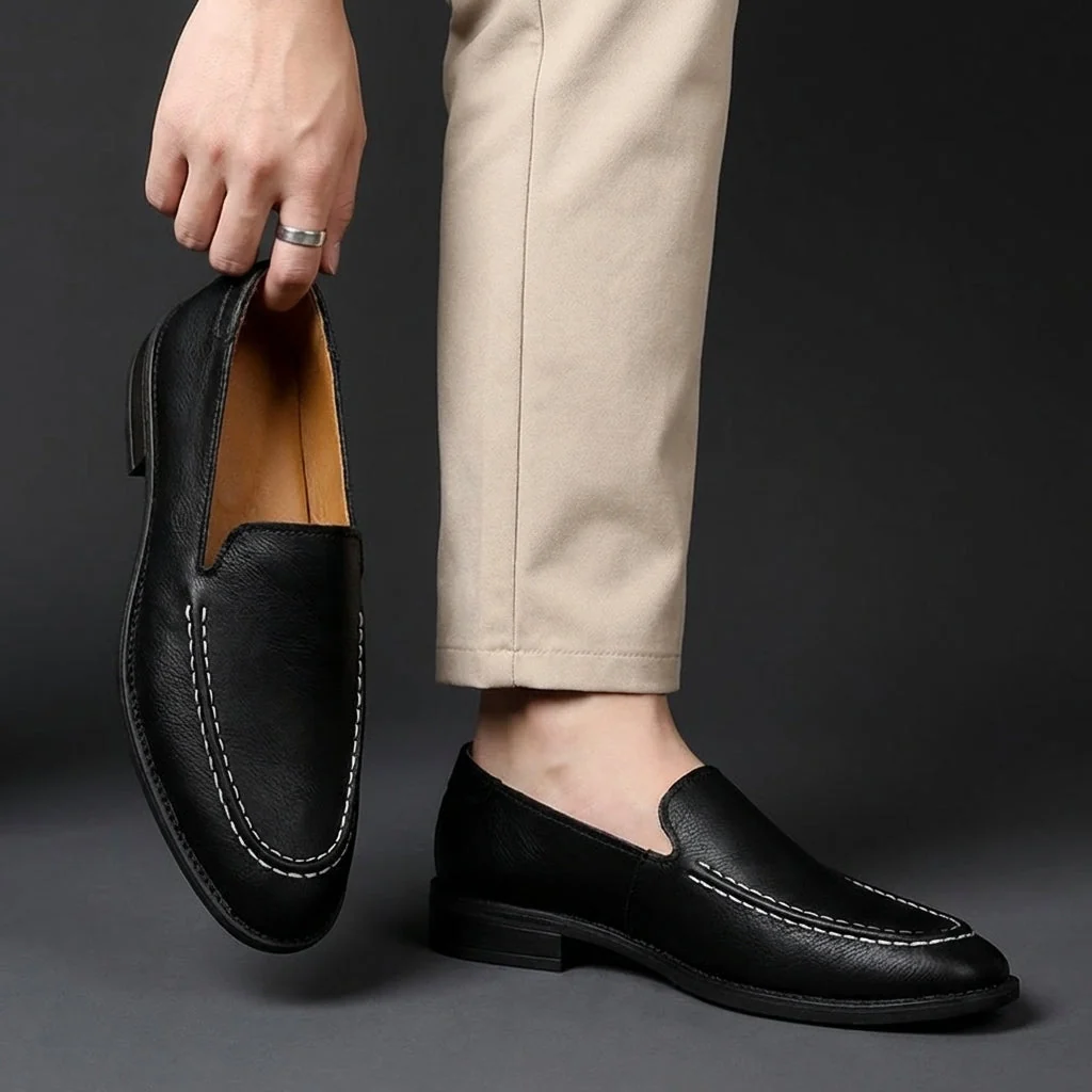 Mocasines informales de piel - Imagen 8