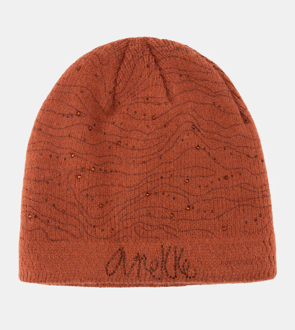 Gorro de punto burdeos ANEKKE 39481-333