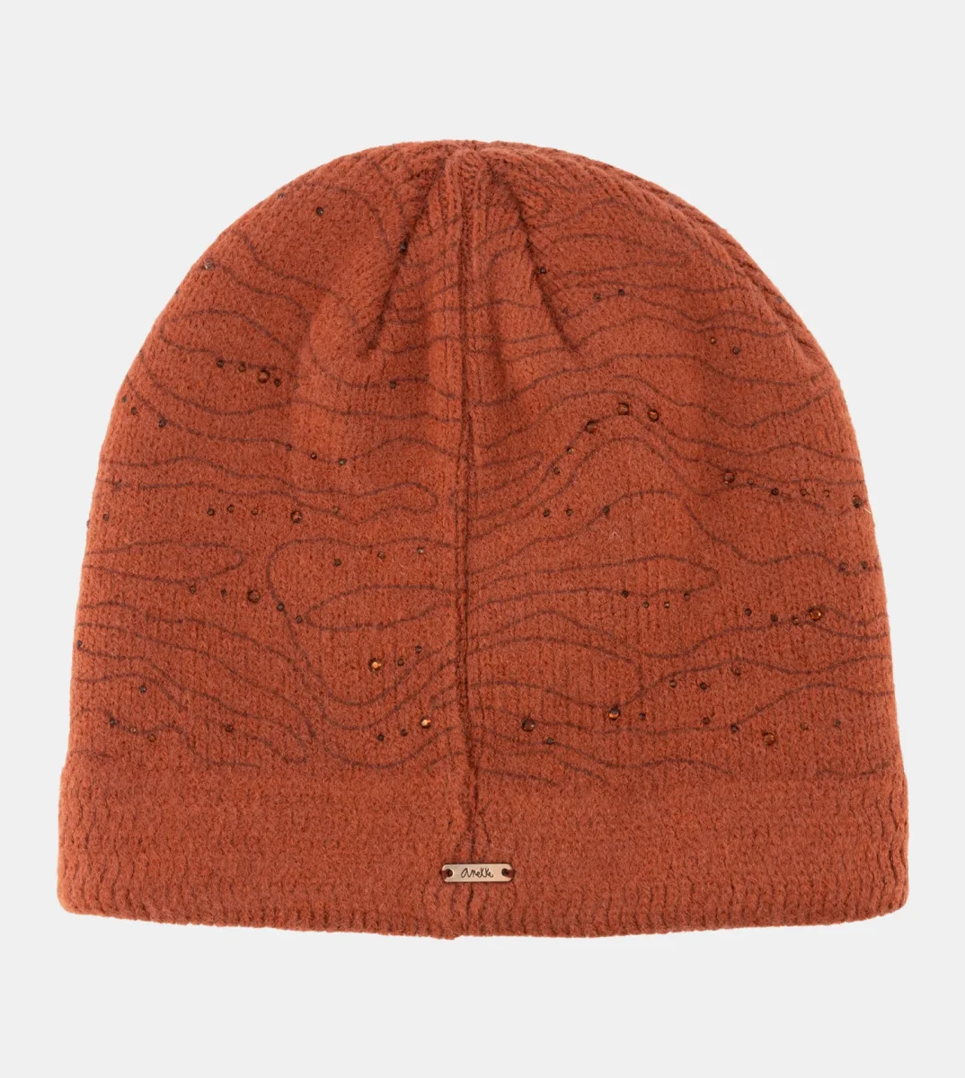 Gorro de punto burdeos ANEKKE 39481-333 - Imagen 3