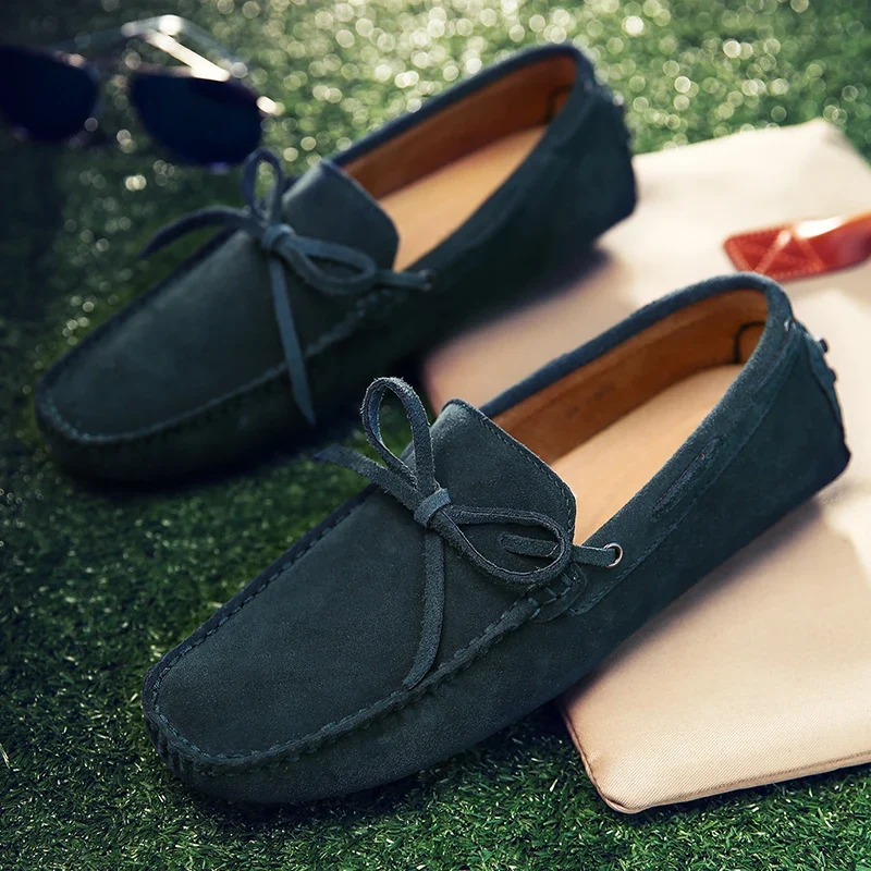 Mocasines informales de ante para el verano - Imagen 7
