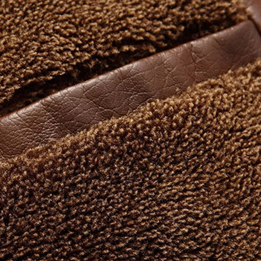 Chaqueta de cuero de alta calidad para hombre - Imagen 6