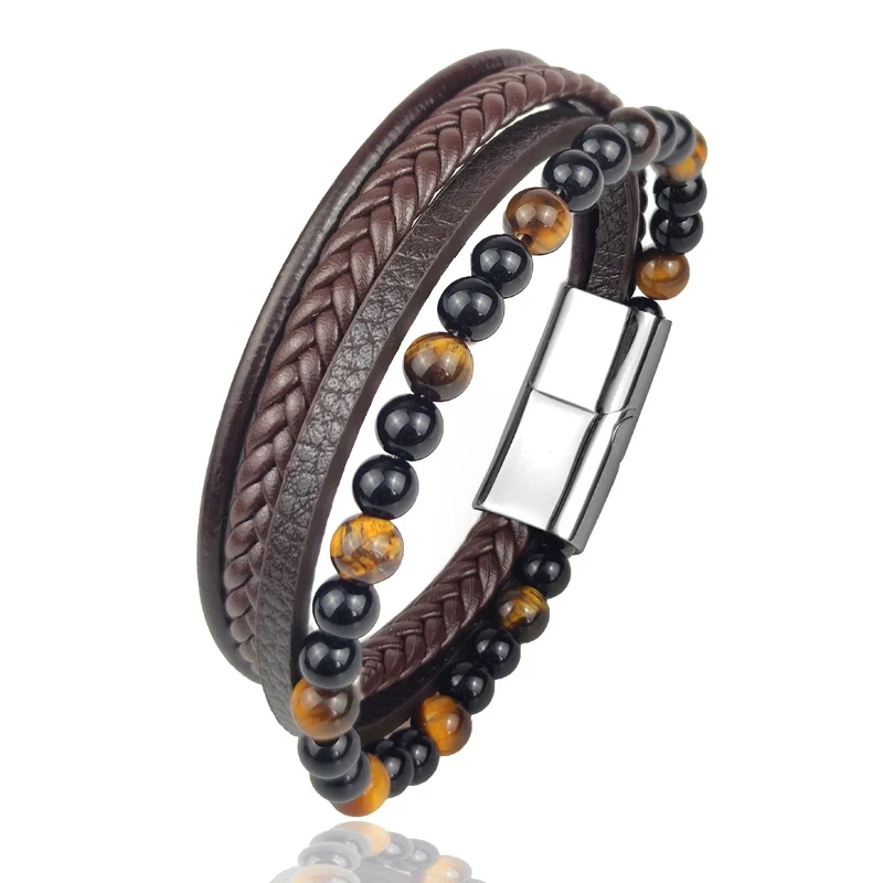 Pulsera de acero de lujo para hombre - Imagen 9