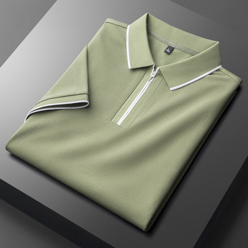 Elegante camiseta polo de algodón - Imagen 4